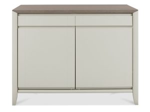 Bentley Designs Bergen Grey Washed Oak & Soft Grey Narrow Sideboard