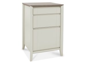 Bentley Designs Bergen Grey Washed Oak & Soft Grey Filing Cabinet