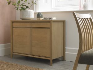 Bentley Designs Bergen Oak Narrow Sideboard