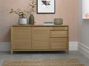 Bentley Designs Bergen Oak Wide Sideboard
