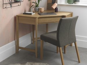 Bentley Designs Bergen Oak Corner Desk