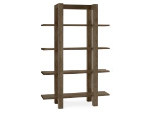 Bentley Designs Turin Dark Oak Open Shelf Unit