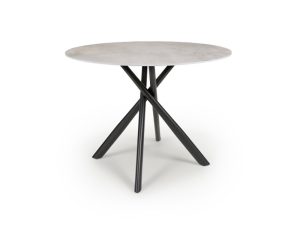 Shankar Avesta Grey Round Dining Table