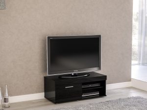 Birlea Edgeware Small TV Unit in Black