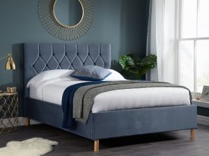 4ft Small Double Birlea Loxley Ottoman Bedstead in Grey