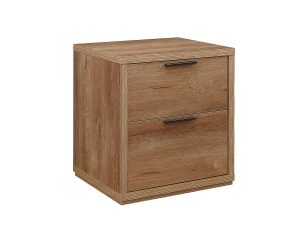 Birlea Stockwell 2 Drawer Bedside in Rustic Oak Effect