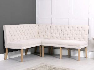 The Furniture Mill Chair Collection Corner Bench CH104 Part 2 in Natural