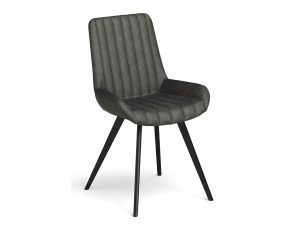 Corndell Global Home Brooklyn George Dining Chair in Charcoal