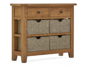 Corndell Global Home Burford Console Table With Basket