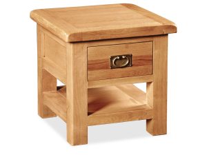 Corndell Global Home Salisbury Lamp Table With Drawer
