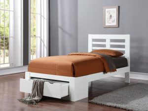 3ft SIngle Flintshire Furniture New Bretton White Bedstead