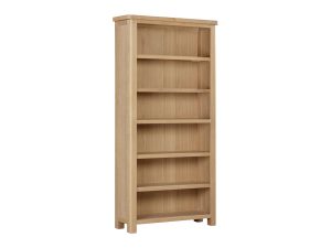 Furniture Mill Hampton Oak 180cm Bookcase