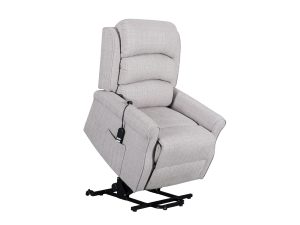 Kyoto Baxter Recliner Chair Twin Motor in Natural Weave
