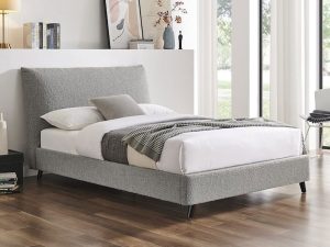 4ft6 Double Limelight Luna Pillow Bed in Dove Grey