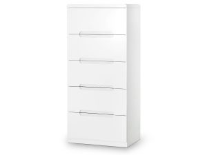 Julian Bowen Manhattan 5 Drawer Tall Chest
