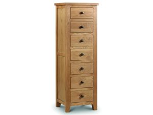 Julian Bowen Marlborough Chest - Narrow 7 Drawer
