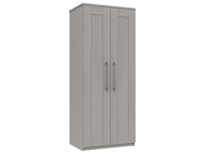 Furniture Mill Andante Range 11 in Light-Grey 2 Door Wardrobe
