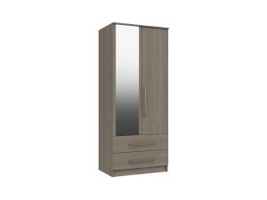 Furniture Mill Minnesota Range 3 2 Door Combi Robe With Mirror