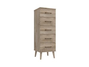 Furniture Mill Oakleigh Range 19 5 Drawer Tallboy