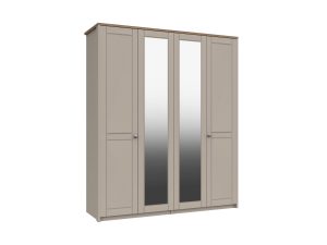 Furniture Mill Skye Range 12 4 Door With 2 Mirrors Robe
