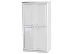 Welcome Furniture Pembroke Gloss 3ft Plain Wardrobe