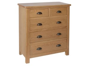 Furniture Mill Radford Oak 2 Over 3 Chest