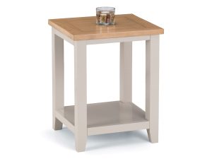 Julian Bowen Richmond Lamp Table in Elephant Grey