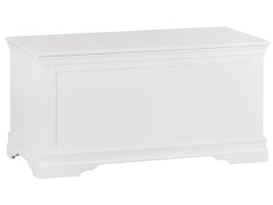 Furniture Mill Swindon Blanket Box in White