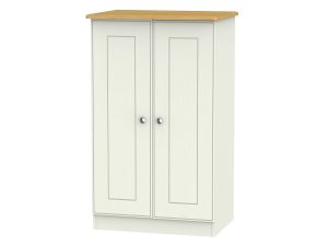 Welcome Furniture Victoria 2ft6 Plain Midi Wardrobe