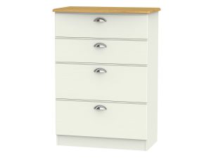 Welcome Furniture Victoria 4 Drawer Deep Chest