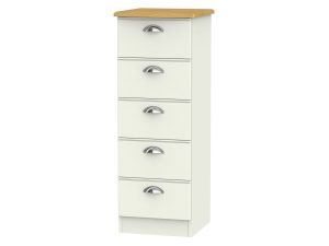Welcome Furniture Victoria 5 Drawer Locker