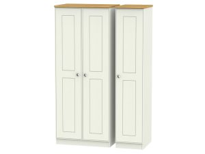Welcome Furniture Victoria Triple Plain Wardrobe