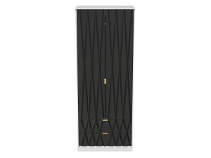 Welcome Furniture Diamond 2 Drawer Wardrobe