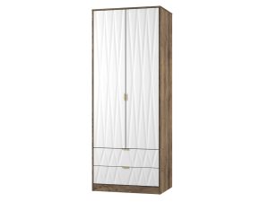 Welcome Furniture Las Vegas Tall 2ft6 2 Drawer Wardrobe