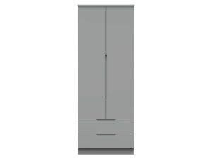Welcome Furniture Milan Tall 2 Drawer double Wardrobe