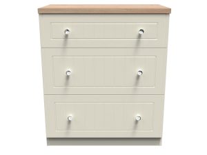Welcome Furniture Vienna 3 Drawer Deep Chest