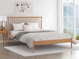 4ft6 Double Flintshire Furniture Grosvenor Oak Bedstead