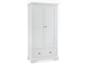 Bentley Designs Hampstead Double Wardrobe in White