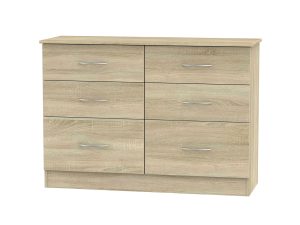 Welcome Furniture Avon 6 Drawer Midi Chest