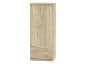 Welcome Furniture Avon 2ft6  2 Drawer Wardrobe