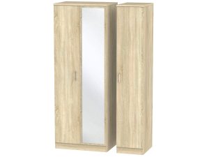 Welcome Furniture Devon Tall Triple Mirror Robe