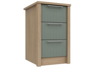 Furniture Mill Castleton Range 20 - 3 Drawer Bedside Chest