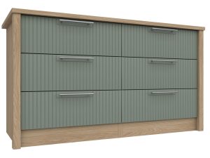 Furniture Mill Castleton Range 20 - 3 Drawer Double Chest