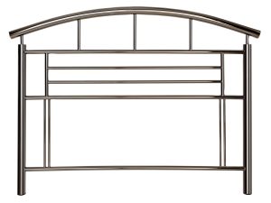 Sleep To Go Jupiter Metal Headboard in Black