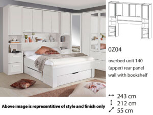 Rauch Rivera Overbed Fitment (upper panel wall) 243cm x 212cm BG04 - 0Z04
