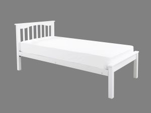 Sleep To Go Sandra Low Foot End Bedstead in White