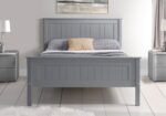 Limelight Taurus High Footend Wooden Bed Grey