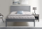 Limelight Taurus Low Footend Wooden Bed Grey