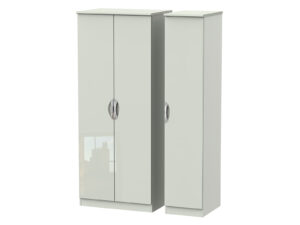 Welcome Furniture Camden Tall Triple Plain Wardrobe