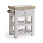 G9230 Salcombe SmallKitchenIsland Silver